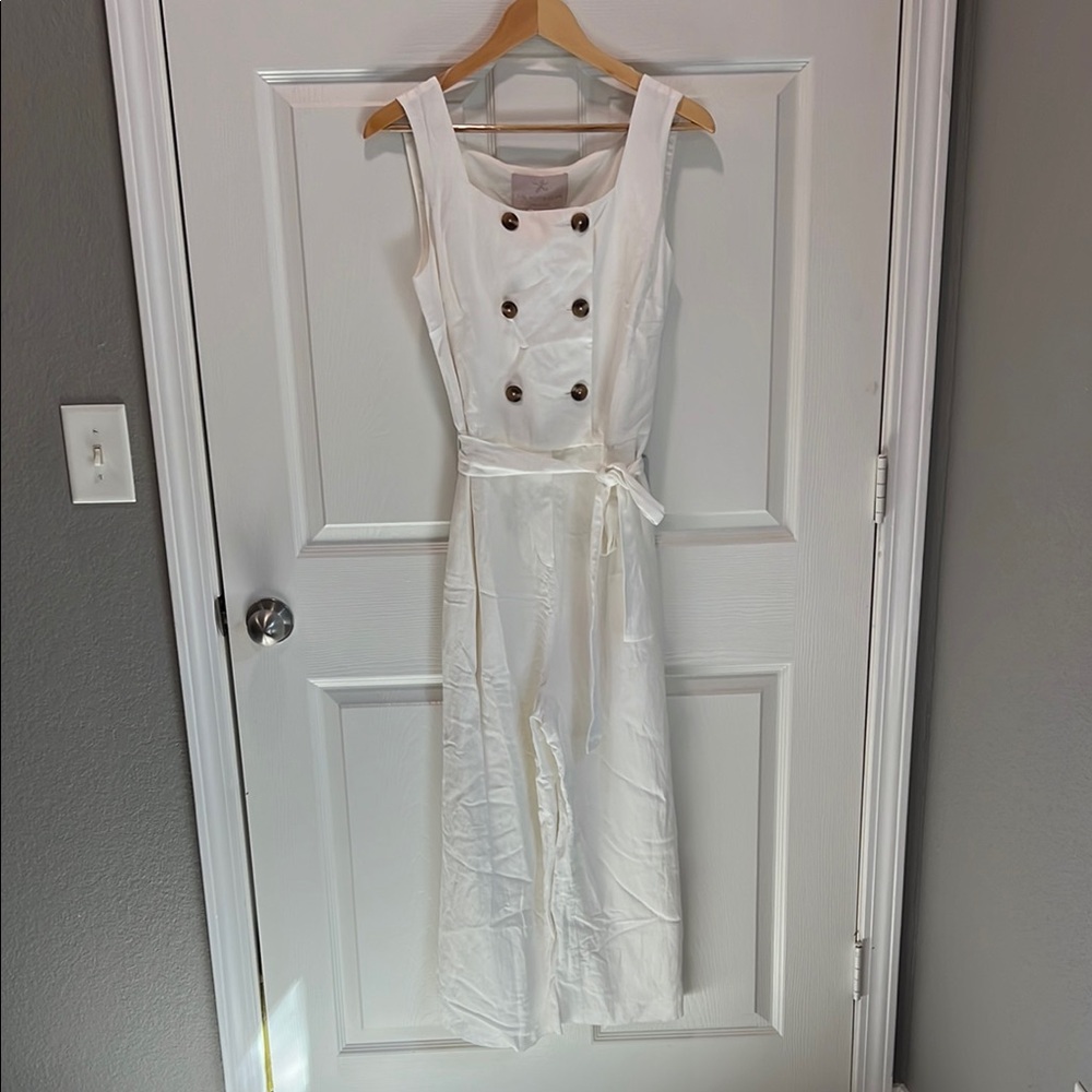 Gal Meets Glam Cleo Cropped Jumpsuit